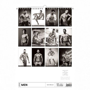 Body Builders Calendar B3 size 2026